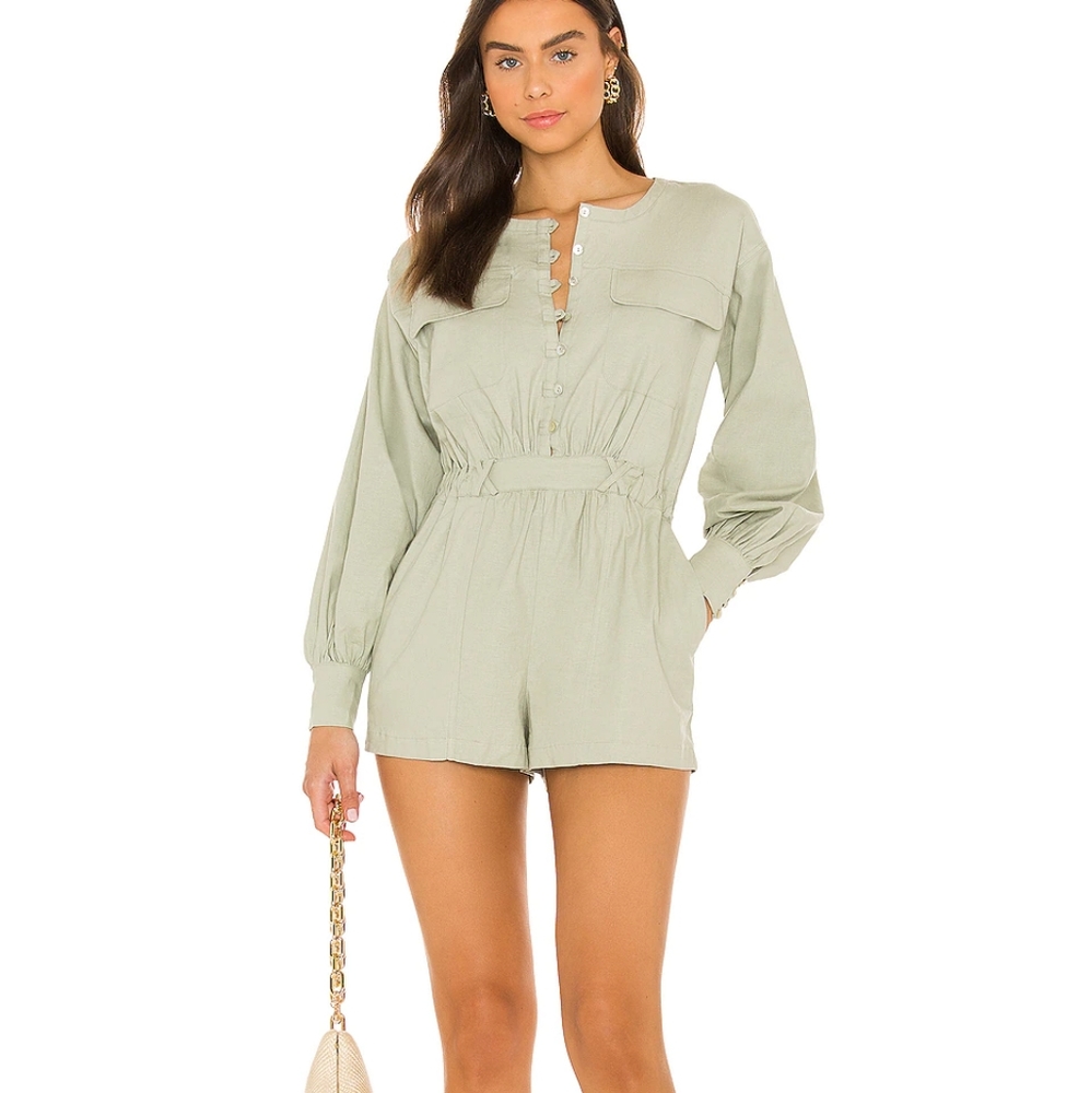 Majorelle Sage Romper